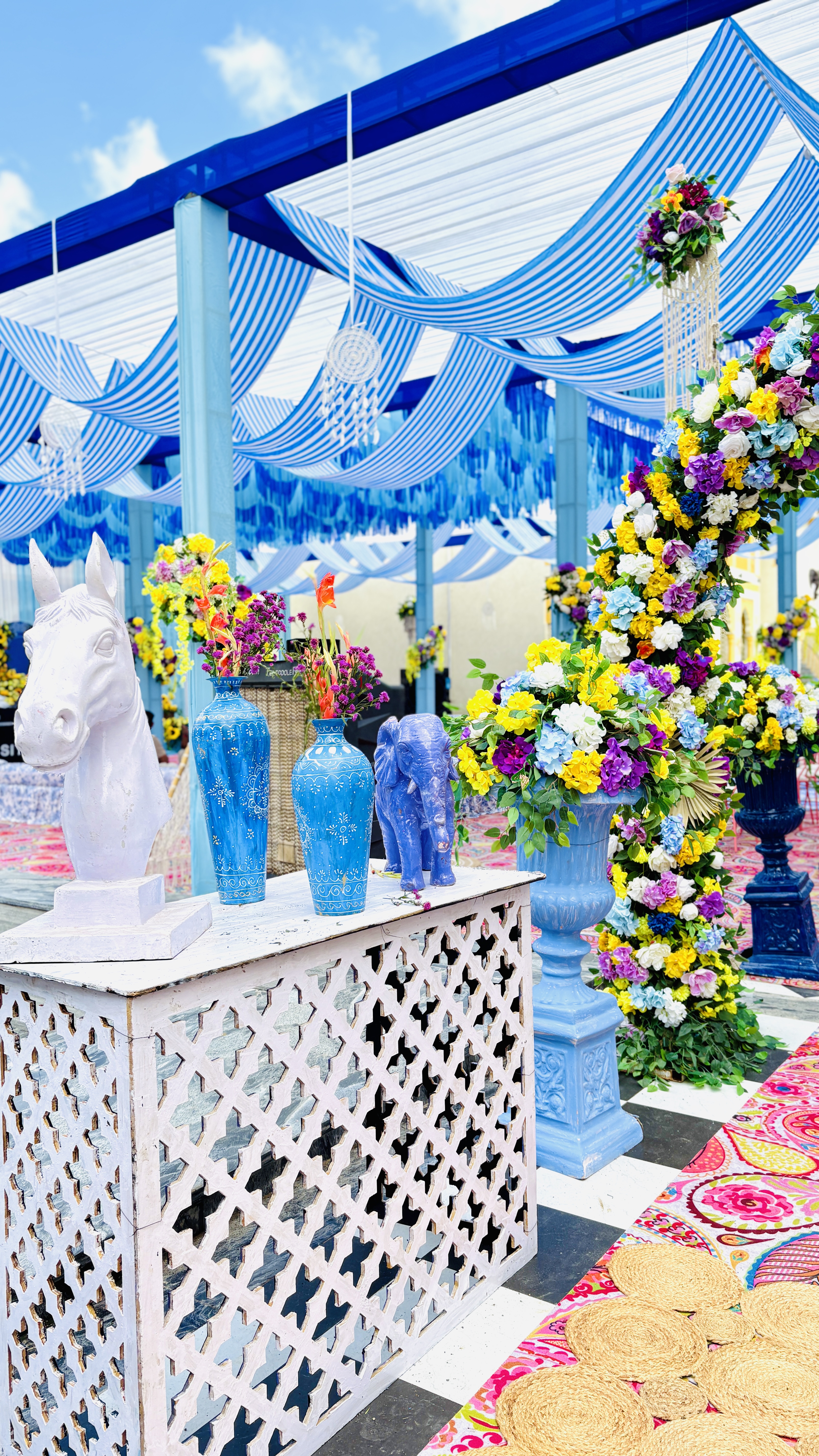 Extravagant Funfair Wedding Decor